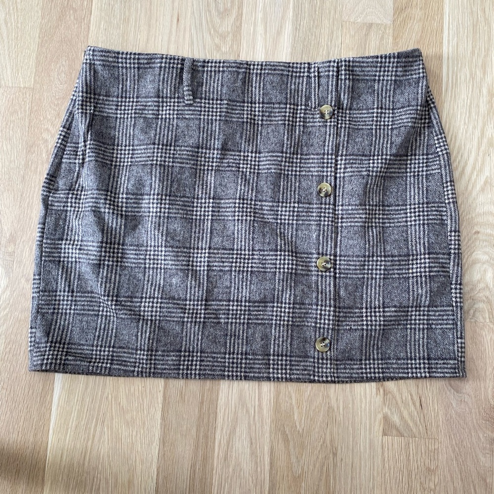 Plaid skirt